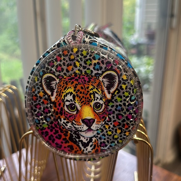 LISA FRANK MORPHE Leopard Cat Makeup Cosmetic Or Pencil Case Bag - Picture 2 of 4